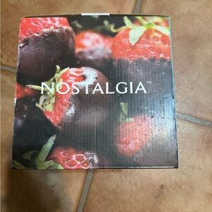 Nostalgia brand machine to make strawberries with chocolate